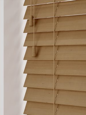 Taupe  Wood Venetian Blind