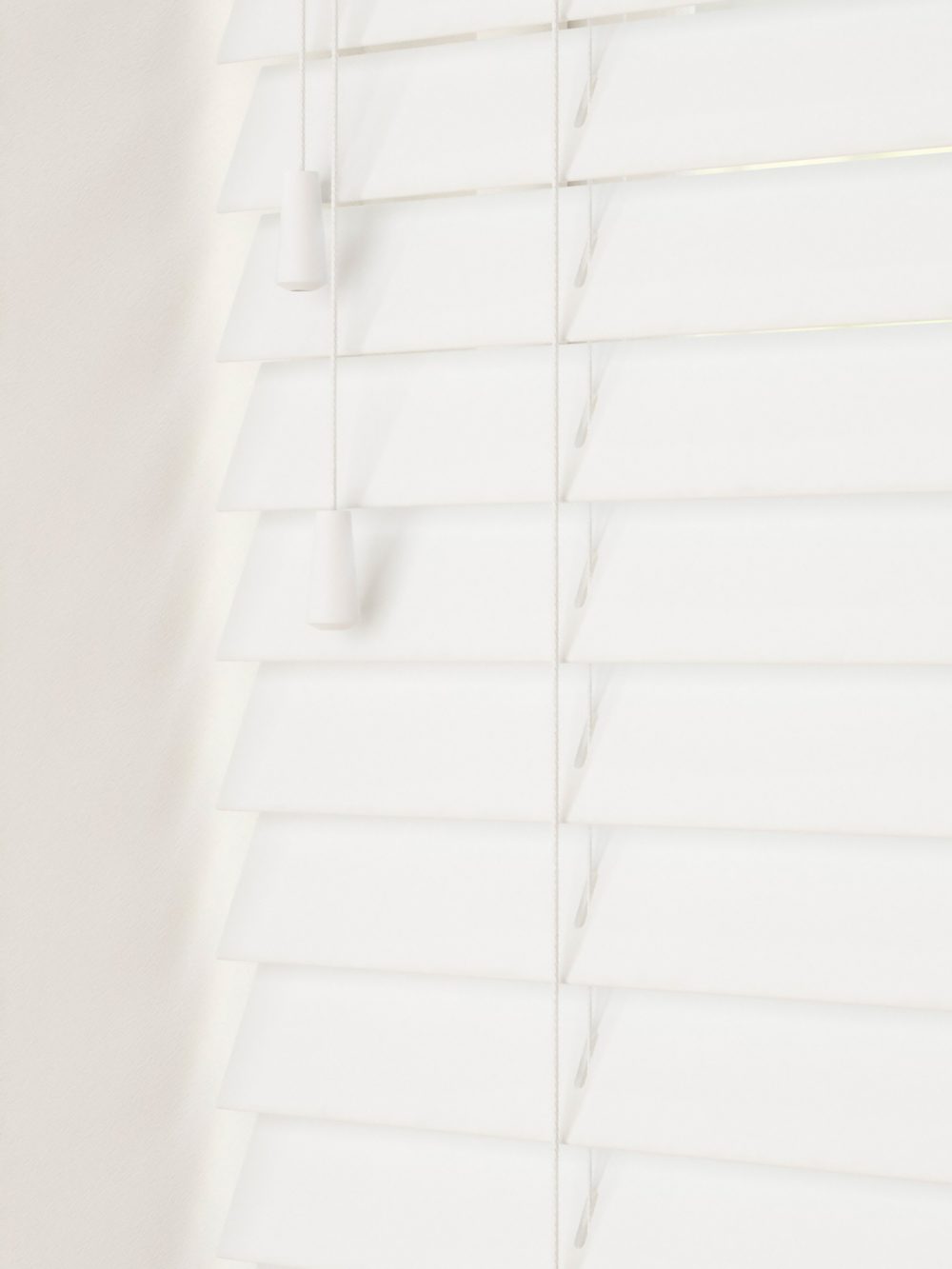 Chalk Faux Wood Venetian Blind