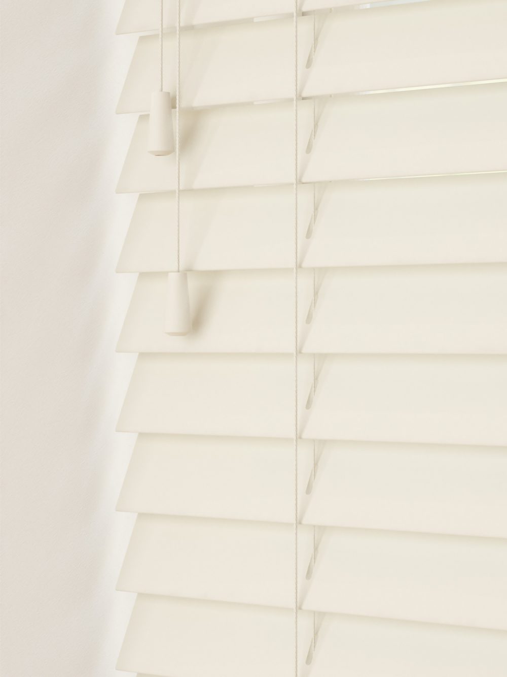 Ivory  Faux Wood Venetian Blind