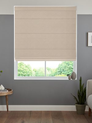 Darla Latte Roman Blind