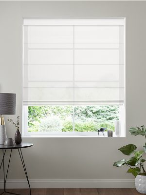 Aker Ivory Roman Blind