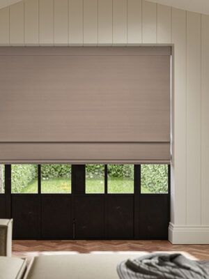 Cassandra Mauve Roman Blind