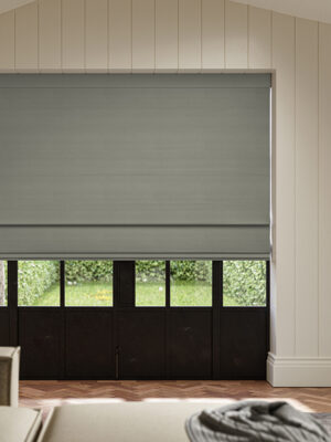 Cassandra Smoke Roman Blind