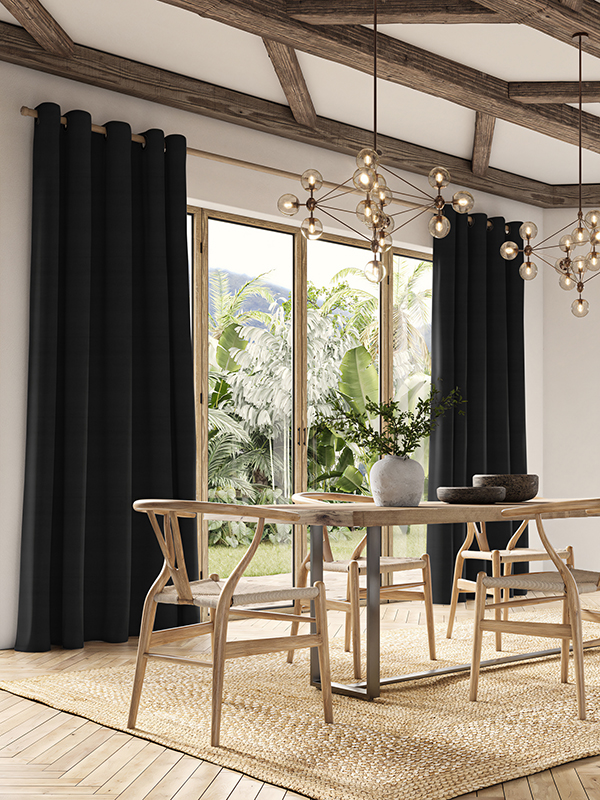 Cassandra Ebony Curtain Cassandra Ebony Curtain