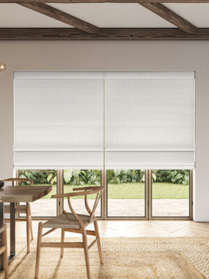 Cosette Ivory Roman Blind