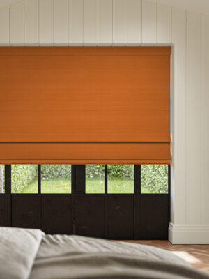 Cassandra Nectarine Roman Blind