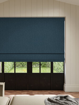 Lou Peacock Roman Blind