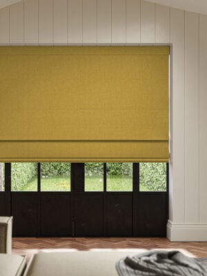 Lou Sunflower Roman Blind