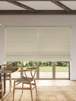 Dusen Wheat Roman Blind