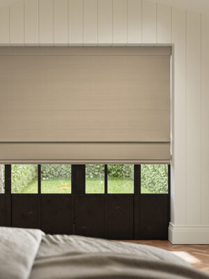 Cassandra Toffee Roman Blind