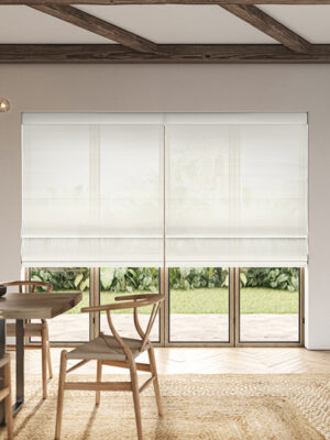 Inish Chalk Roman Blind