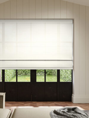 Rainey Ivory Roman Blind