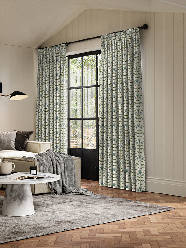 Ellianna Teal Curtain Ellianna Teal Curtain