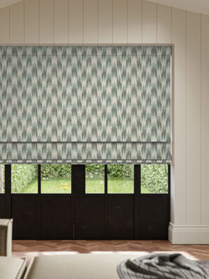 Berlanti Peacock Roman Blind