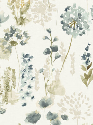 Rubina Azure Curtain