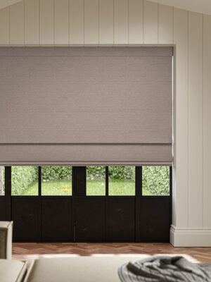 Penelope Lilac Roman Blind
