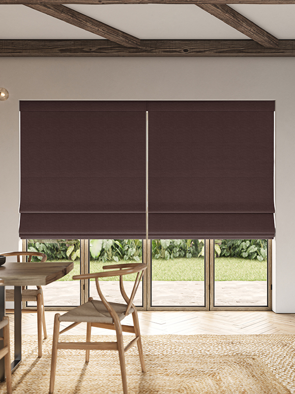 Dusen Mulberry Roman Blind Dusen Mulberry Roman Blind