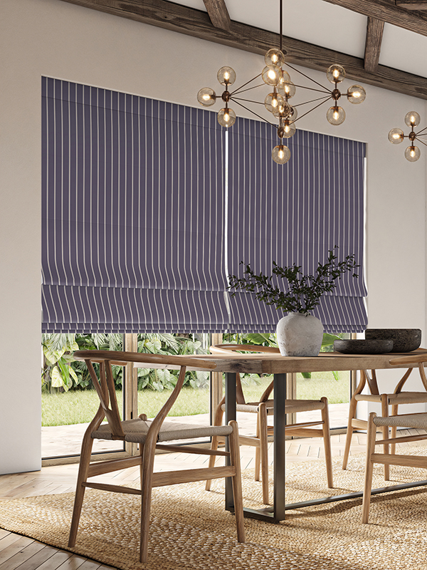Karlie Mulberry Roman Blind Karlie Mulberry Roman Blind