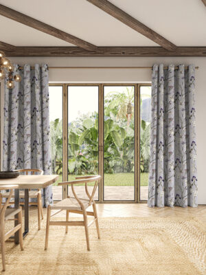 Iris Lavender Curtain Iris Lavender Curtain