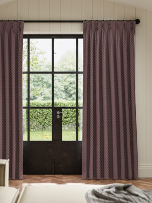 Ortega Berry Curtain
