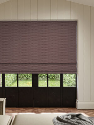 Ortega Berry Roman Blind