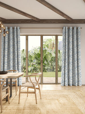 Priscilla Bluebell Curtain