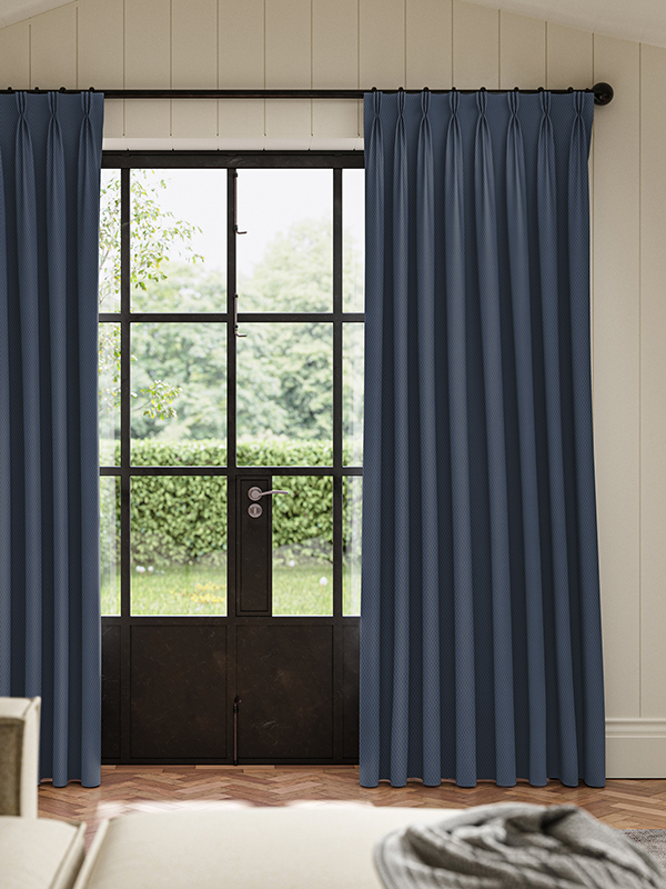 Meryl Indigo Curtain Meryl Indigo Curtain