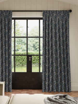 Andoh Indigo Curtain