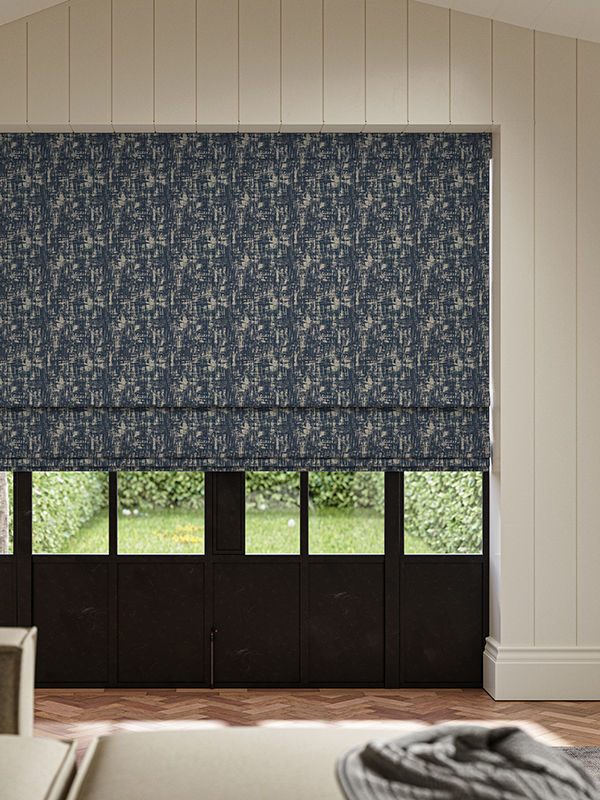 Andoh Indigo Roman Blind Andoh Indigo Roman Blind