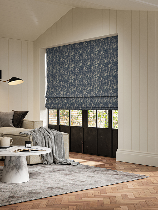 Andoh Indigo Roman Blind Andoh Indigo Roman Blind