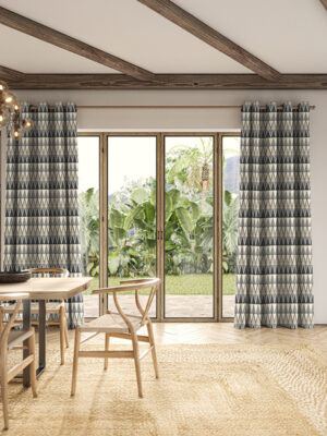 Jaden Monochrome Curtain Jaden Monochrome Curtain
