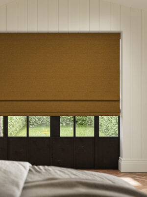 Penelope Tumeric Roman Blind