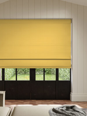 Meryl Sunflower Roman Blind