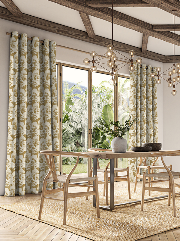 Ruby Ochre Curtain Ruby Ochre Curtain