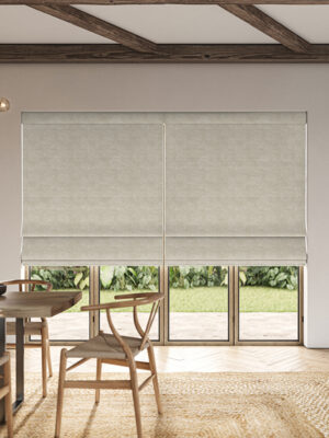 Daria Oatmeal Roman Blind