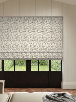 Sandrine Bark Roman Blind