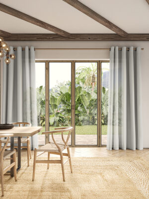 Blasket Silver Curtain Blasket Silver Curtain