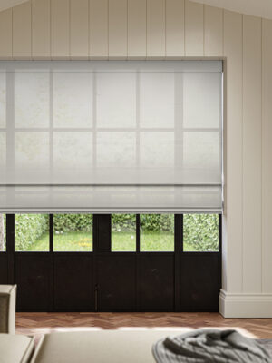 Blasket Slate Roman Blind