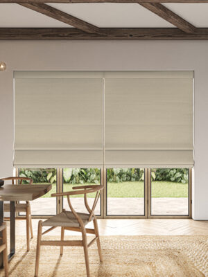 Penelope Oyster Roman Blind