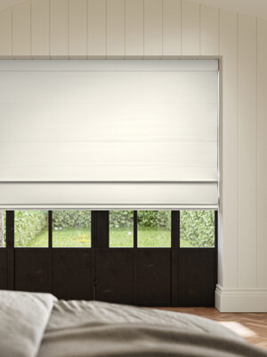 Meryl Ivory Roman Blind